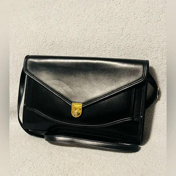 Bally Black Leather Turn lock Shoulder/Crossbody - Picture 13 of 14